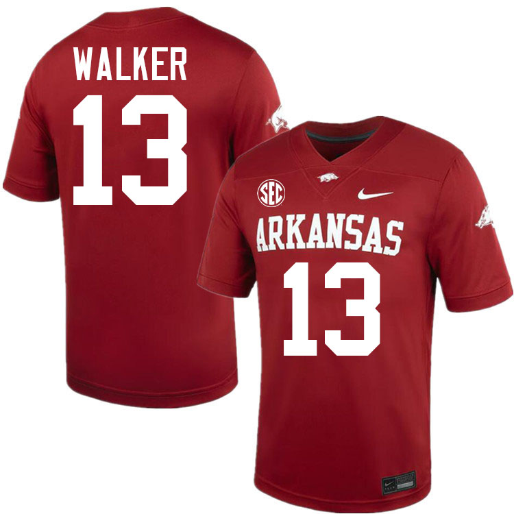 #13 Kani Walker Arkansas Jersey,Arkansas Razorbacks College Football Jerseys Stitched-Cardinal  #13 Kani Walker Arkansas Jersey,Arkansas Razorbacks College Football Jerseys Stitched-Cardinal
